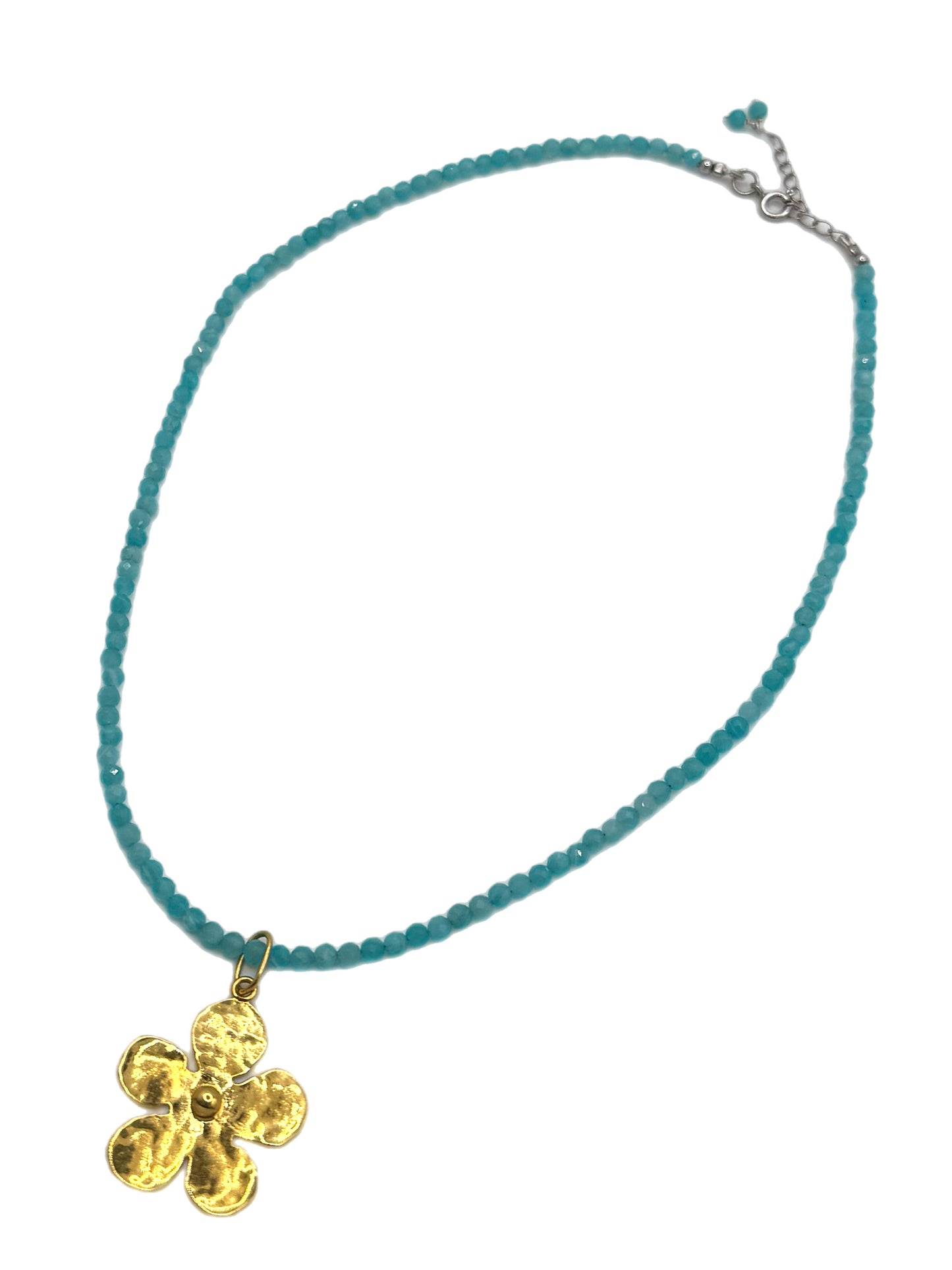 Daisy & Amazonite Necklace