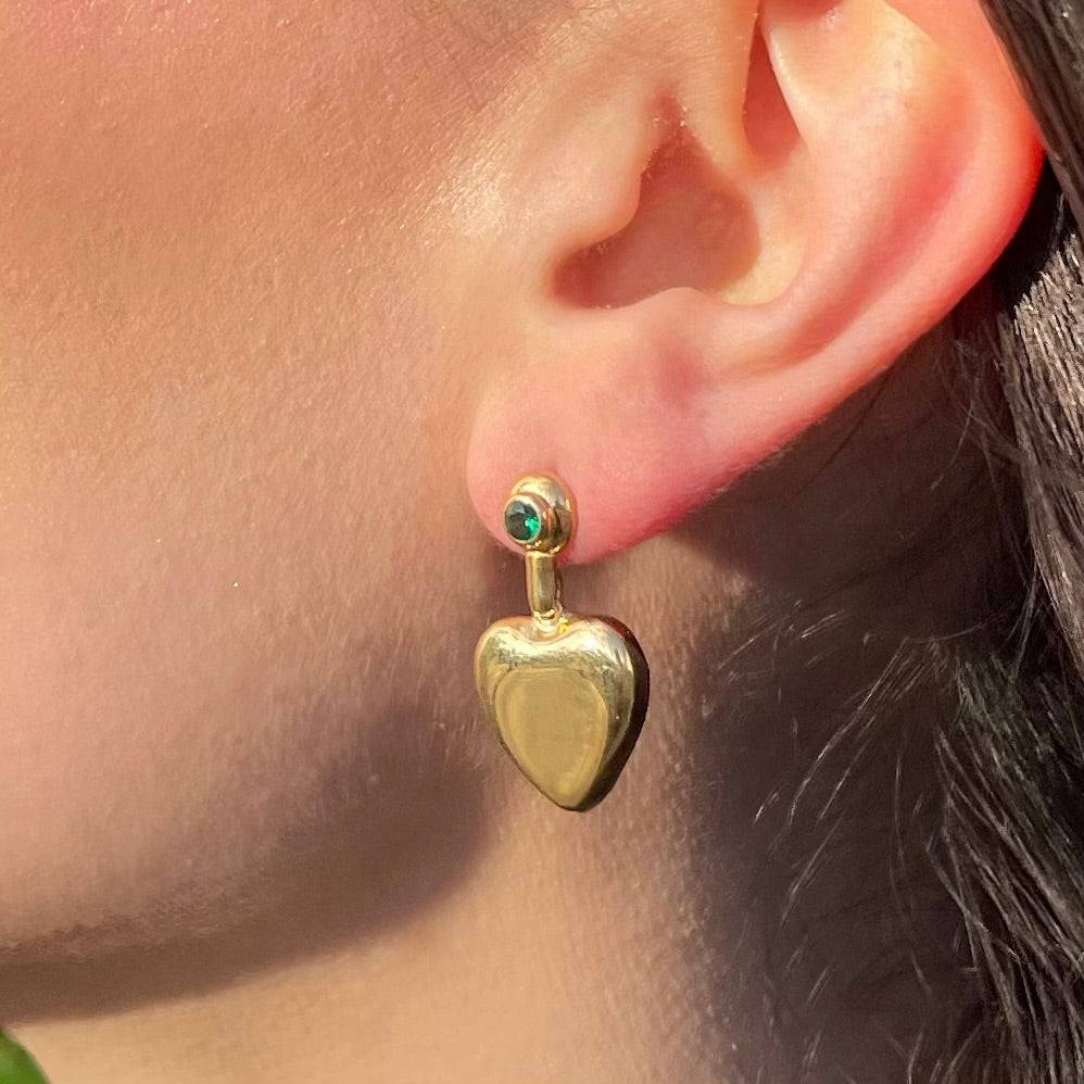 Gold 'Lovers' Earrings