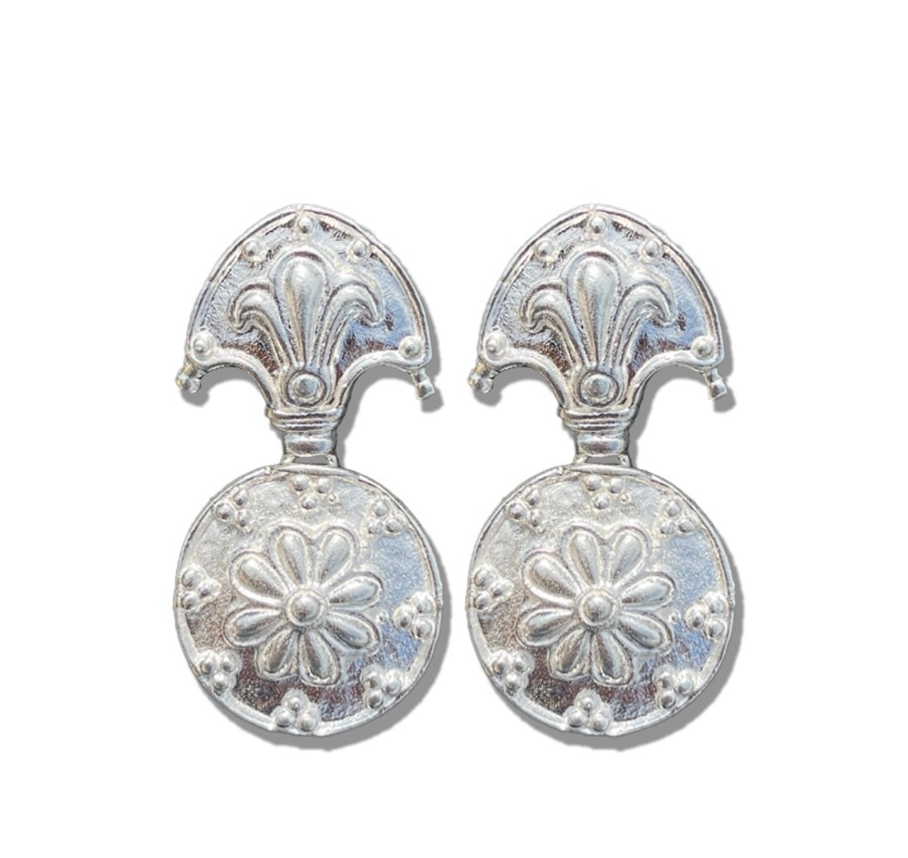 Silver 'Roma' Earrings