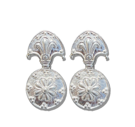 Silver 'Roma' Earrings