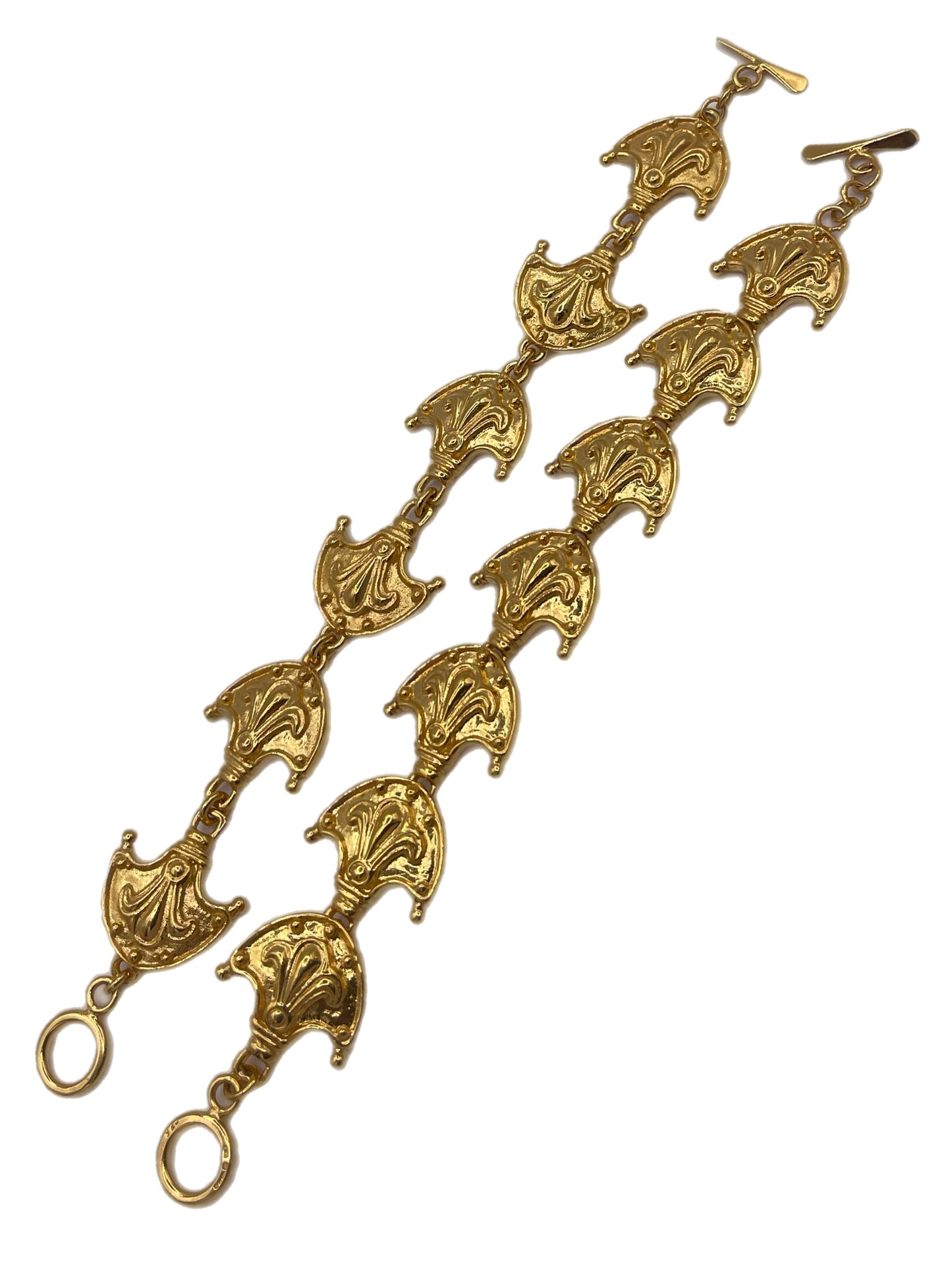 Gold Roma Link Bracelet