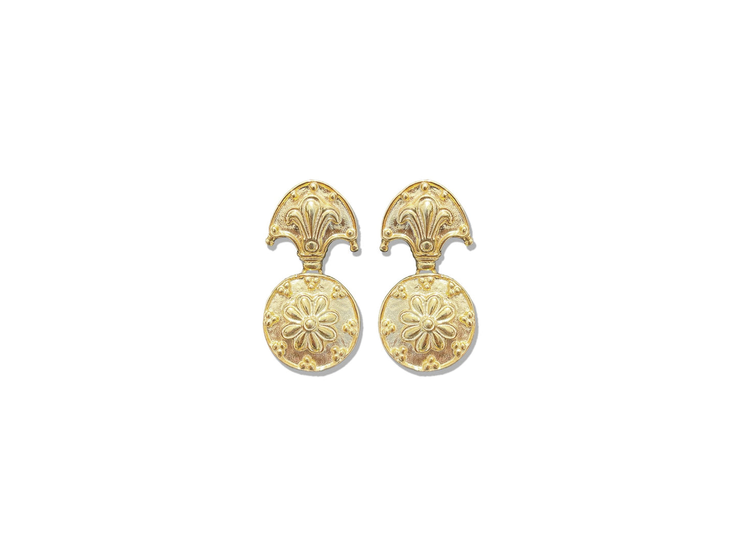 Gold 'ROMA' Earrings