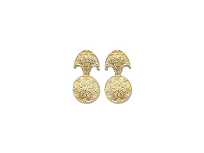 Gold 'ROMA' Earrings