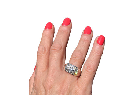 Silver Lovers Ring