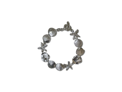 Silver Shell Bracelet